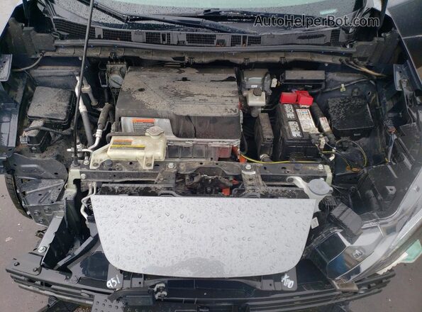 1N4BZ1BV9NC560320 2022 NISSAN LEAF Серый Вид задней части салона