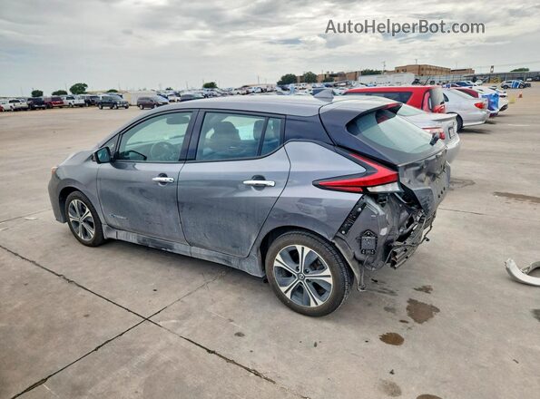 1N4BZ1CP0KC319760 2019 NISSAN LEAF Gray უკანა მარცხენა