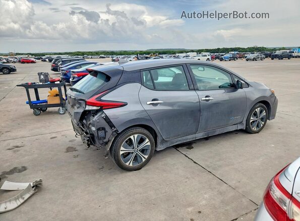 1N4BZ1CP0KC319760 2019 NISSAN LEAF Gray უკანა მარჯვენა