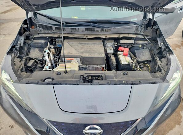 1N4BZ1CP0KC319760 2019 NISSAN LEAF Gray უკანა სალონის ხედი
