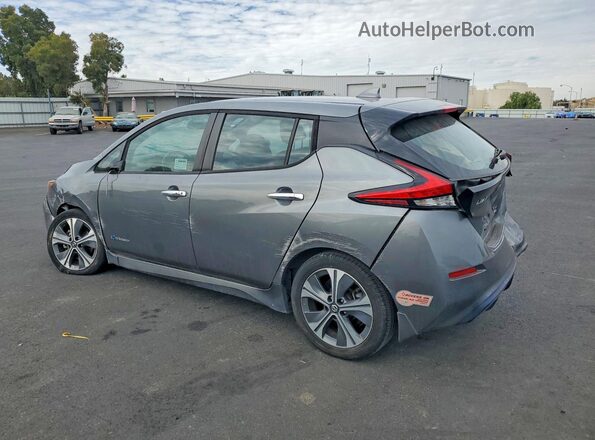 1N4BZ1CP1KC312932 2019 NISSAN LEAF Gray Задня ліва чверть