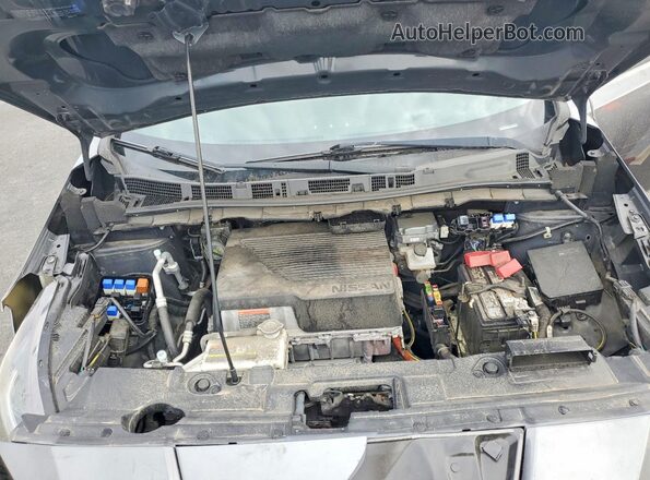 1N4BZ1CP1KC312932 2019 NISSAN LEAF Gray Вид задньої частини салону