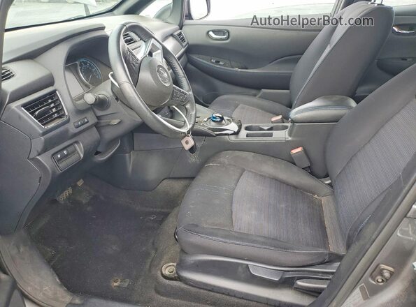 1N4BZ1CP1KC312932 2019 NISSAN LEAF Gray Вид салону спереду