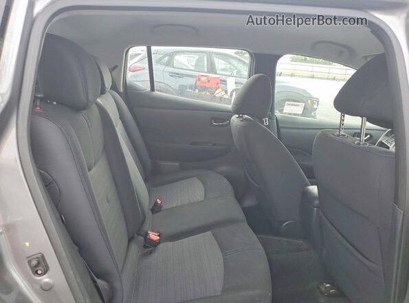 1N4BZ1CP1KC312932 2019 NISSAN LEAF Gray Вид задніх сидінь