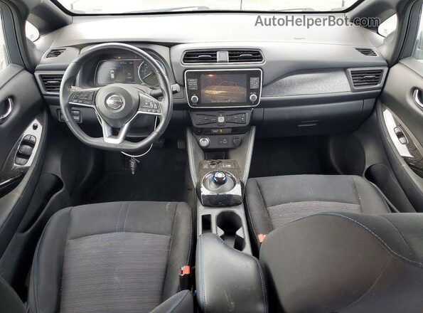 1N4BZ1CP1KC312932 2019 NISSAN LEAF Gray Вид панелі приладів