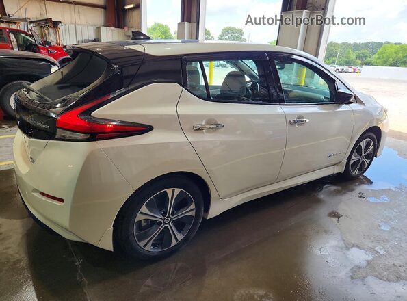 1N4BZ1CP2KC316262 2019 NISSAN LEAF White Հետևի աջ