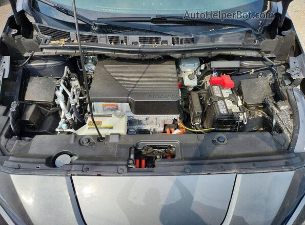 1N4BZ1CP4KC312956 2019 NISSAN LEAF Серый Вид задней части салона