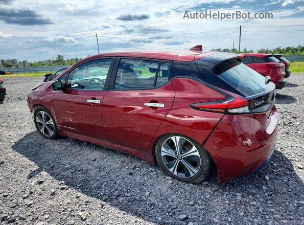 1N4BZ1CP6LC300938 2020 NISSAN LEAF Red უკანა მარცხენა