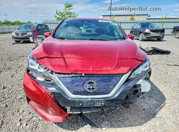 1N4BZ1CP6LC300938 2020 NISSAN LEAF Red წინა ხედი