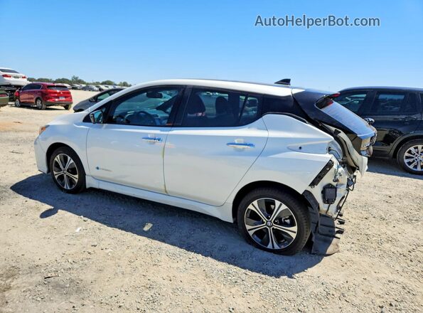 1N4BZ1CP7KC319934 2019 NISSAN LEAF Белый Задняя левая четверть