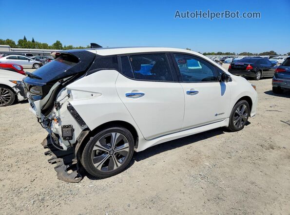 1N4BZ1CP7KC319934 2019 NISSAN LEAF Белый Задняя правая четверть