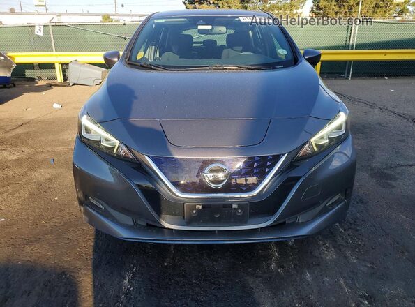 1N4BZ1CP7LC309681 2020 NISSAN LEAF Gray Front view