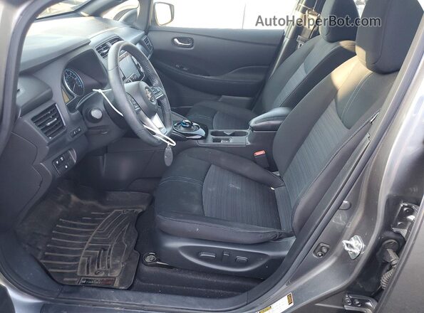 1N4BZ1CP7LC309681 2020 NISSAN LEAF Gray Front interior view