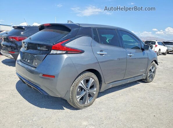 1N4BZ1CP8KC319893 2019 NISSAN LEAF Gray Trasero derecho
