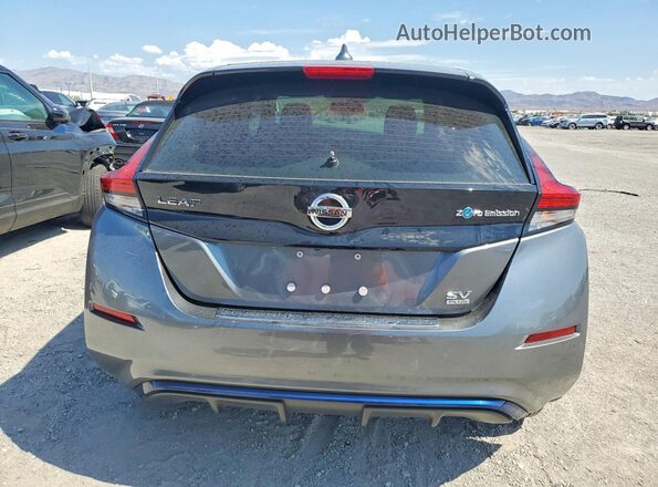 1N4BZ1CP8KC319893 2019 NISSAN LEAF Gray Vista trasera