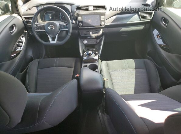 1N4BZ1CP8KC319893 2019 NISSAN LEAF Gray Vista del salpicadero