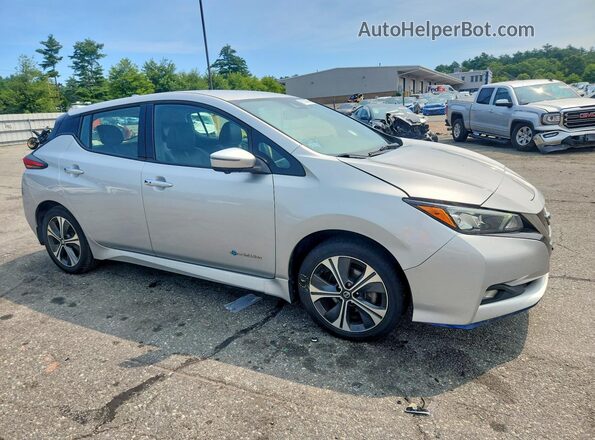 1N4BZ1CP8KC320817 2019 NISSAN LEAF Silver Передня права чверть