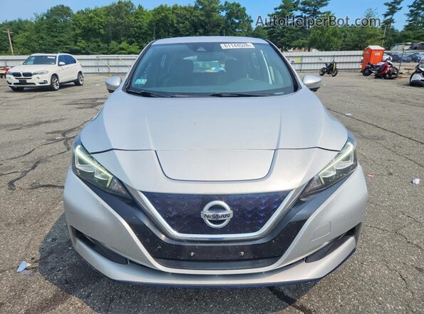 1N4BZ1CP8KC320817 2019 NISSAN LEAF Silver Вид спереду