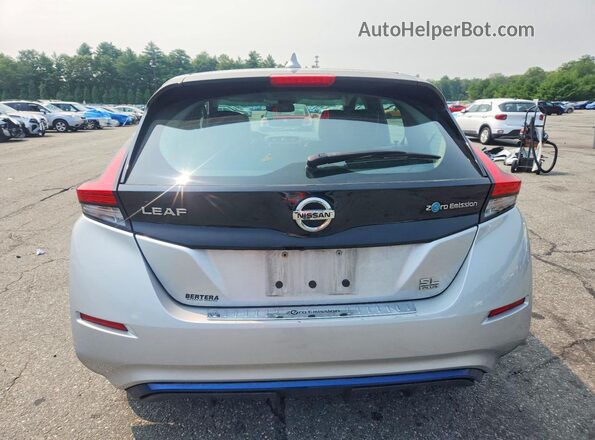 1N4BZ1CP8KC320817 2019 NISSAN LEAF Silver Вид ззаду