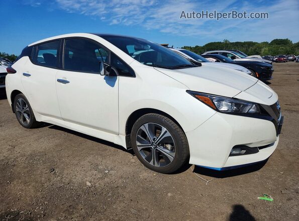 1N4BZ1CP8LC309219 2020 NISSAN LEAF White Przód prawy