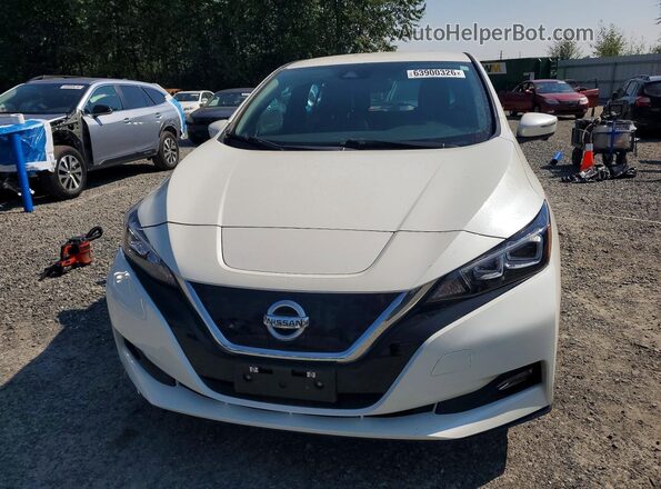 1N4BZ1CP9KC310815 2019 NISSAN LEAF Белый Вид спереди