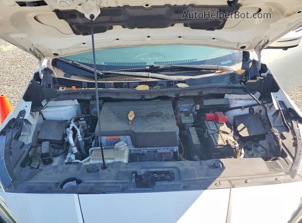 1N4BZ1CP9KC310815 2019 NISSAN LEAF Белый Вид подкапотного пространства
