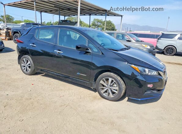 1N4BZ1CP9KC315349 2019 NISSAN LEAF Black Przód prawy