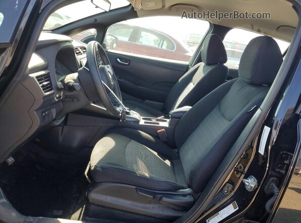 1N4BZ1CP9KC315349 2019 NISSAN LEAF Black Widok wnętrza z przodu