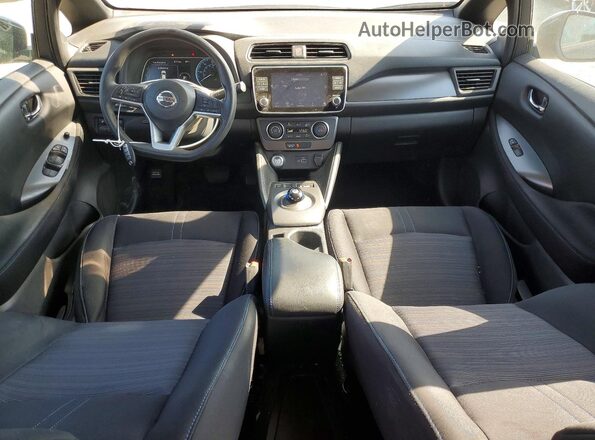 1N4BZ1CP9KC315349 2019 NISSAN LEAF Black Widok deski rozdzielczej