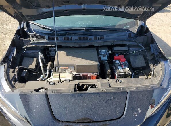 1N4BZ1CP9KC315349 2019 NISSAN LEAF Black Widok wnętrza z tyłu