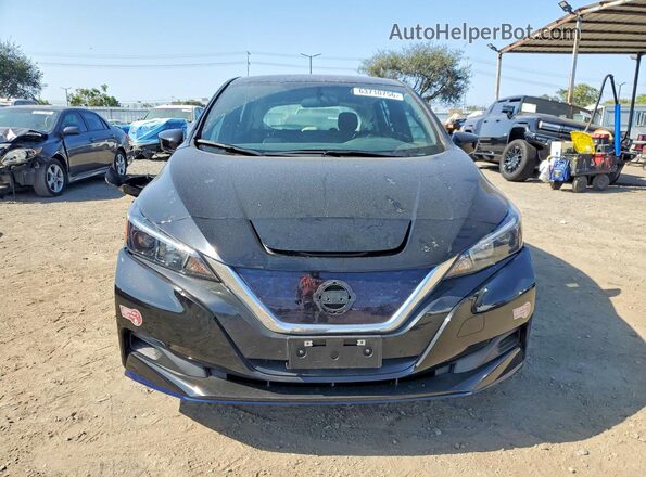 1N4BZ1CP9KC315349 2019 NISSAN LEAF Black Widok z przodu