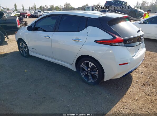 1N4BZ1CPXKC313304 2019 NISSAN LEAF Белый Задняя левая четверть