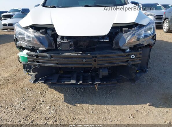 1N4BZ1CPXKC313304 2019 NISSAN LEAF Белый Вид спереди
