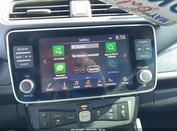 1N4BZ1CPXKC313304 2019 NISSAN LEAF Белый 