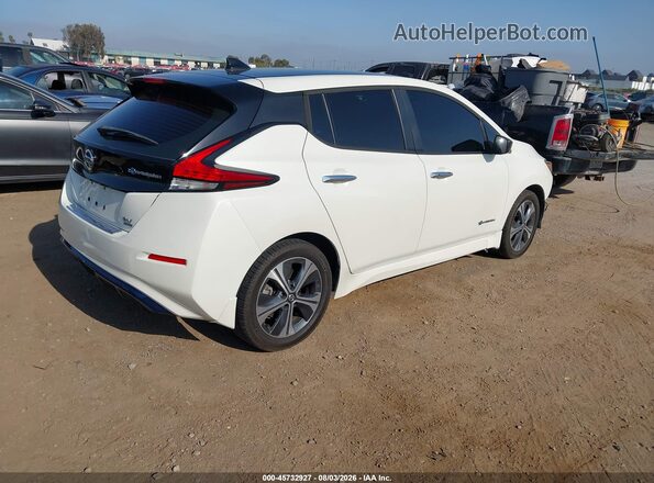 1N4BZ1CPXKC313304 2019 NISSAN LEAF Белый Задняя правая четверть