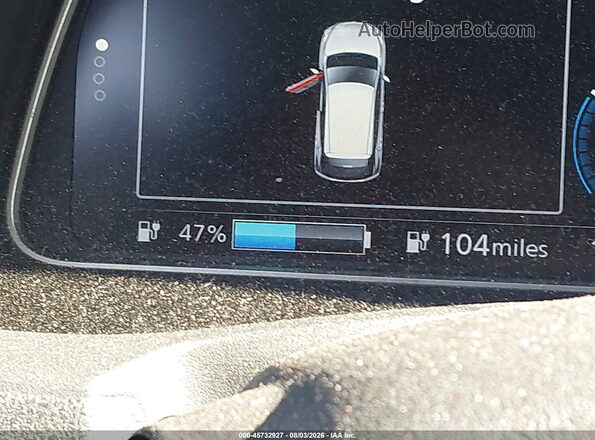 1N4BZ1CPXKC313304 2019 NISSAN LEAF Белый Панорамный вид салона 360°
