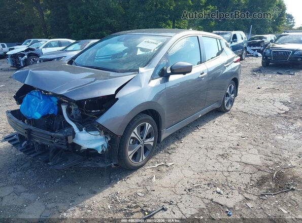 1N4BZ1CV3NC559081 2022 NISSAN LEAF Gray Передня ліва чверть