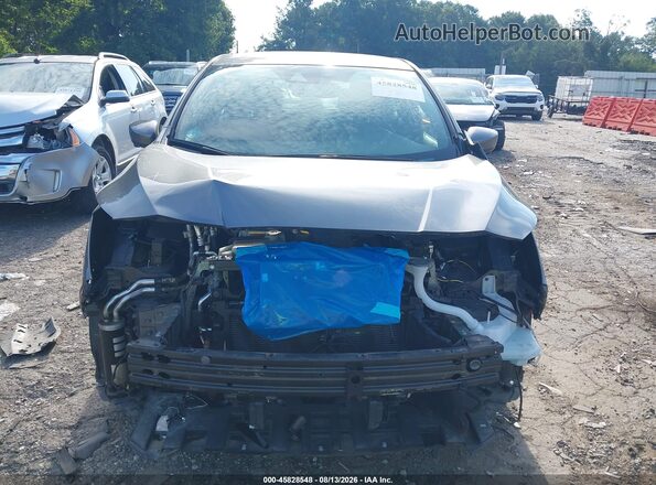 1N4BZ1CV3NC559081 2022 NISSAN LEAF Gray Вид щитка приладів