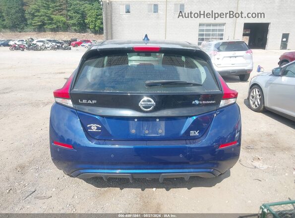 1N4BZ1CV9MC550206 2021 NISSAN LEAF Blue 