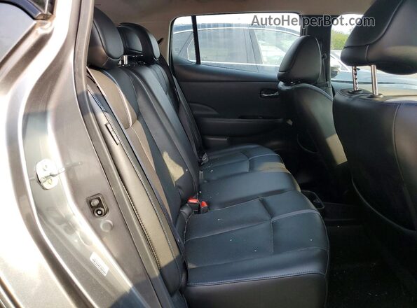 1N4BZ1DP7LC311493 2020 NISSAN LEAF Серый Вид задних сидений