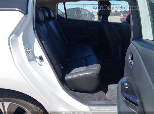 1N4BZ1DV1NC558087 2022 NISSAN LEAF White Widok naklejki z numerem VIN