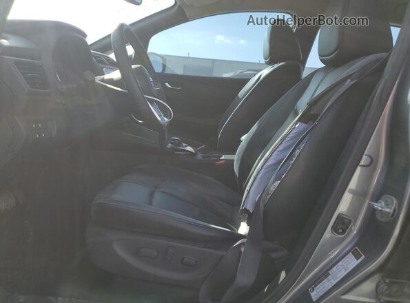 1N4BZ1DV7NC558319 2022 NISSAN LEAF Gray Вид салону спереду