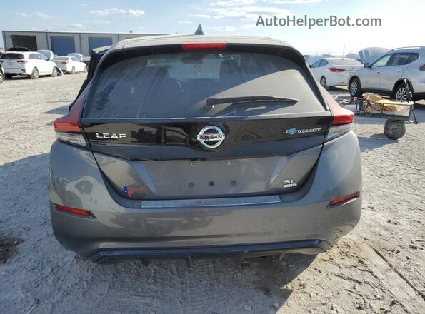 1N4BZ1DV7NC558319 2022 NISSAN LEAF Gray Вид ззаду