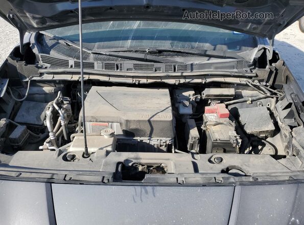 1N4BZ1DV7NC558319 2022 NISSAN LEAF Gray Вид задньої частини салону
