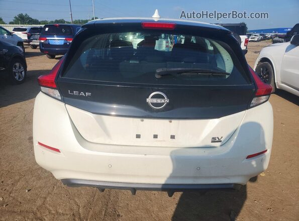 1N4CZ1CV1PC562892 2023 NISSAN LEAF Белый Вид сзади