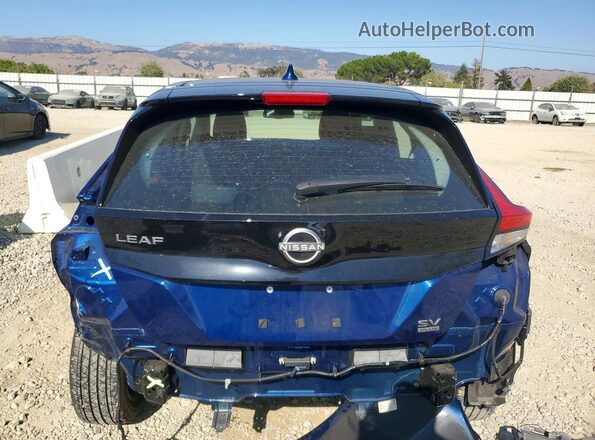 1N4CZ1CV2SC560903 2025 NISSAN LEAF Blue Հետևի տեսք
