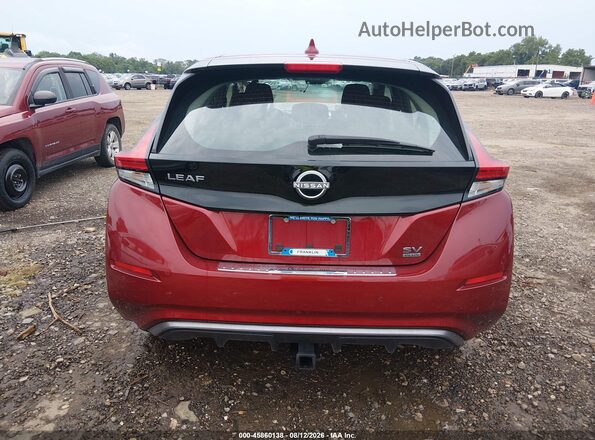 1N4CZ1CV3PC555961 2023 NISSAN LEAF Бордовый 