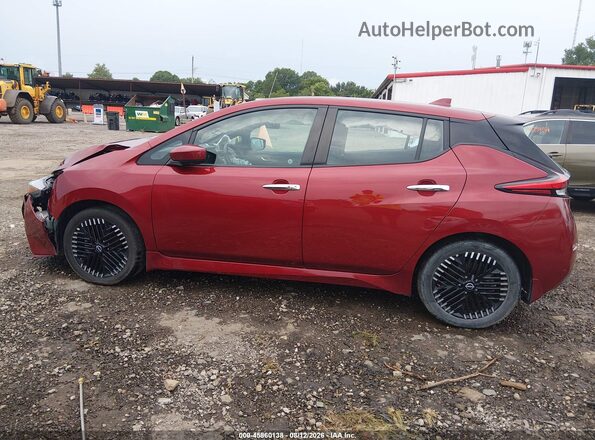 1N4CZ1CV3PC555961 2023 NISSAN LEAF Бордовый 