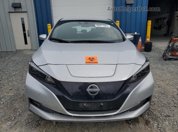 1N4CZ1CV3PC558651 2023 NISSAN LEAF Silver Դիմացի տեսք