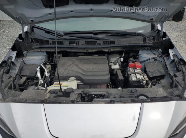 1N4CZ1CV3PC558651 2023 NISSAN LEAF Silver Սալոնի հետևի տեսք